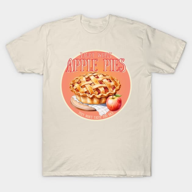 Janet Weiss' Apple Pies T-Shirt by Print Lilac